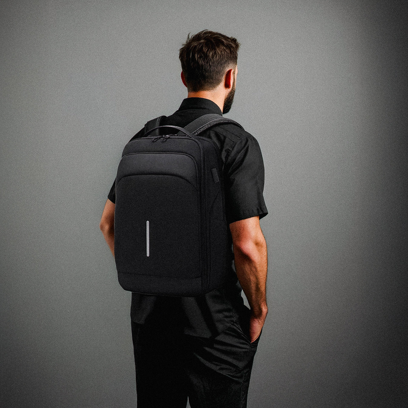 Mochila Casual Expansível 20L - 25L Compacta Fenruien