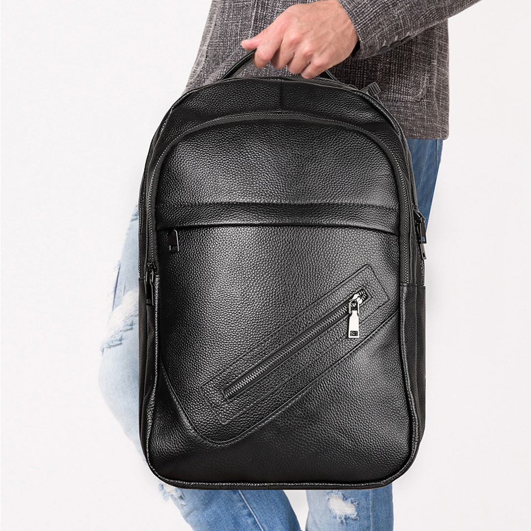 Mochila Executiva de Couro Legítimo Hephaestus