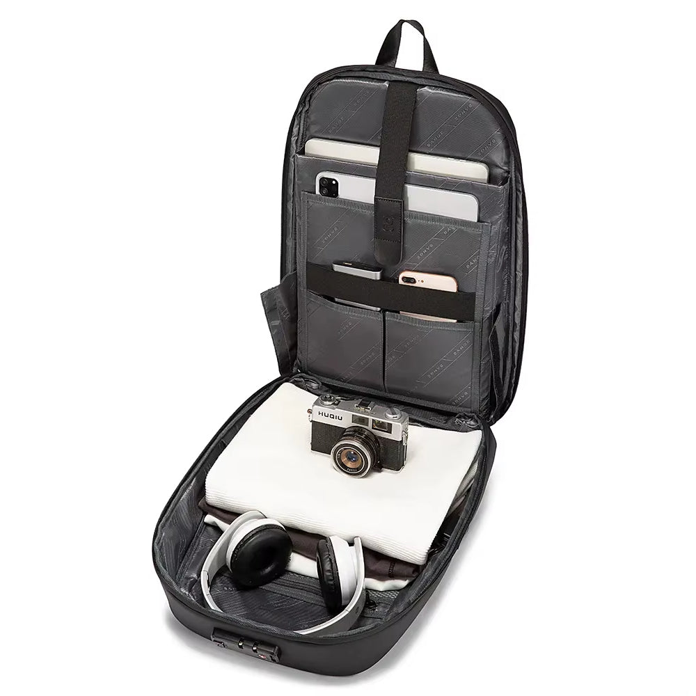Mochila Antifurto Impermeável com Senha e Porta USB