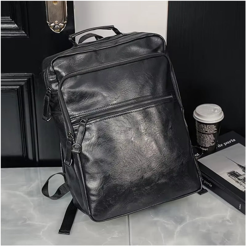 Mochila Executiva de Couro Premium Hephaestus Hermes