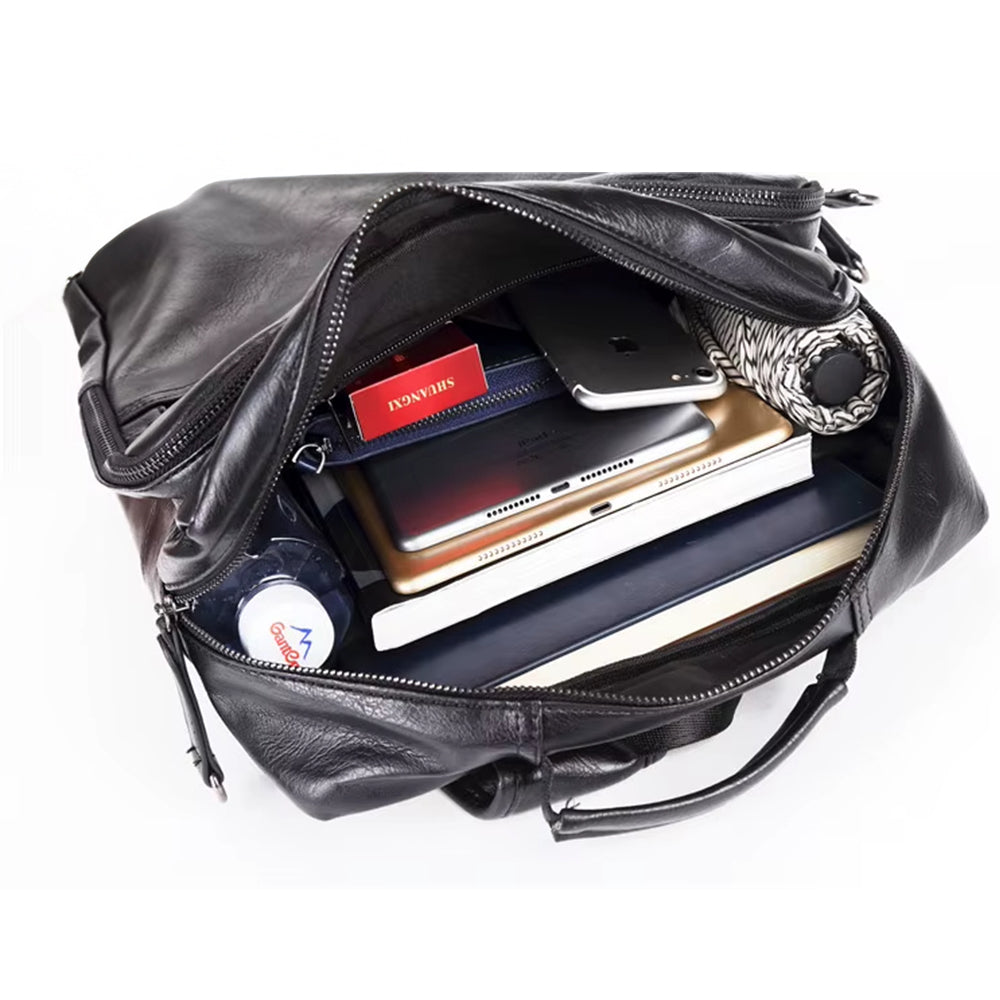 Mochila Executiva de Couro Premium Hephaestus Hermes