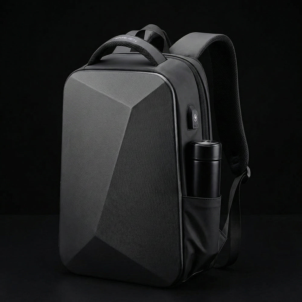 Mochila AntiFurto Impermeável Porta USB Expansível 20L a 35L