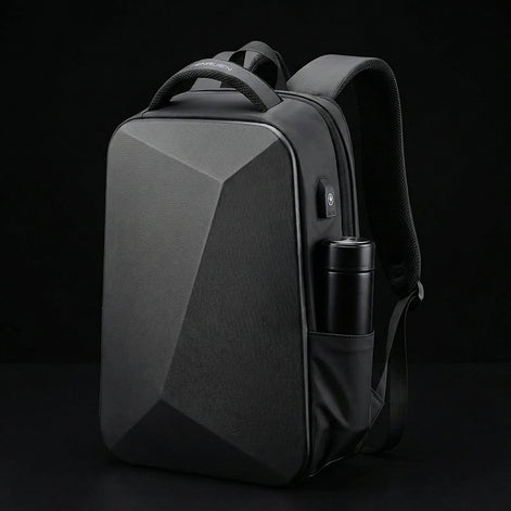 Mochila AntiFurto Impermeável Porta USB Expansível 20L a 35L