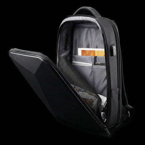 Mochila AntiFurto Impermeável Porta USB Expansível 20L a 35L