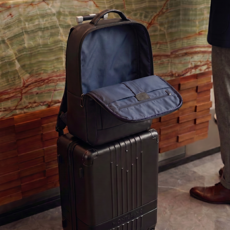 Mochila de Couro Legítimo Masculina Grande 55 Litros