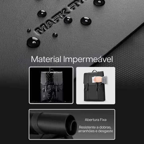 Mochila Impermeável Executiva para Notebook 15.6