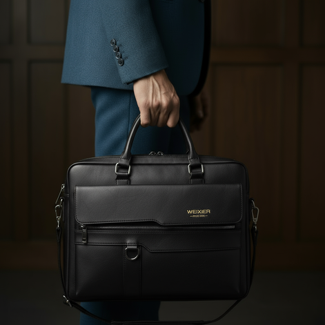 Maleta Empresarial de Couro Hephaestus