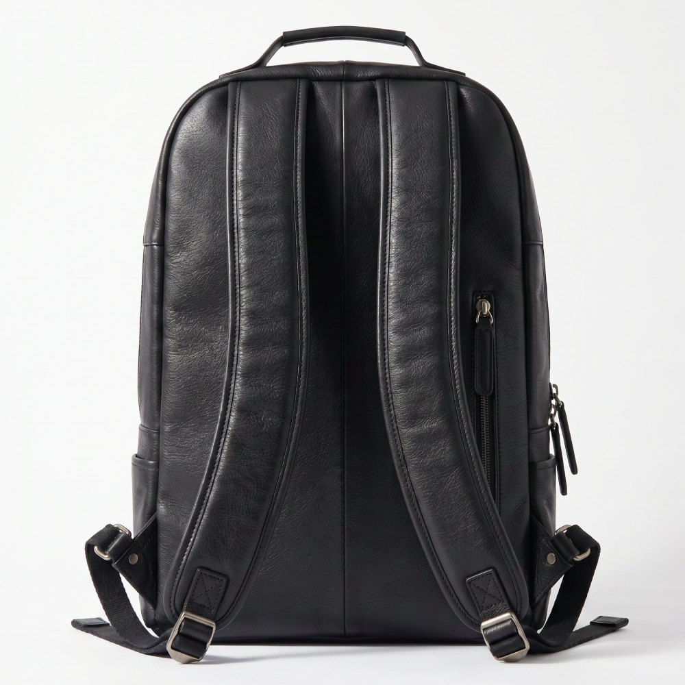 Mochila de Couro Legítimo Masculina Full Grain Premium