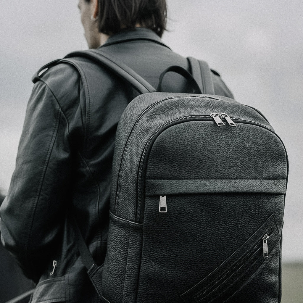 Mochila Executiva de Couro Legítimo Hephaestus