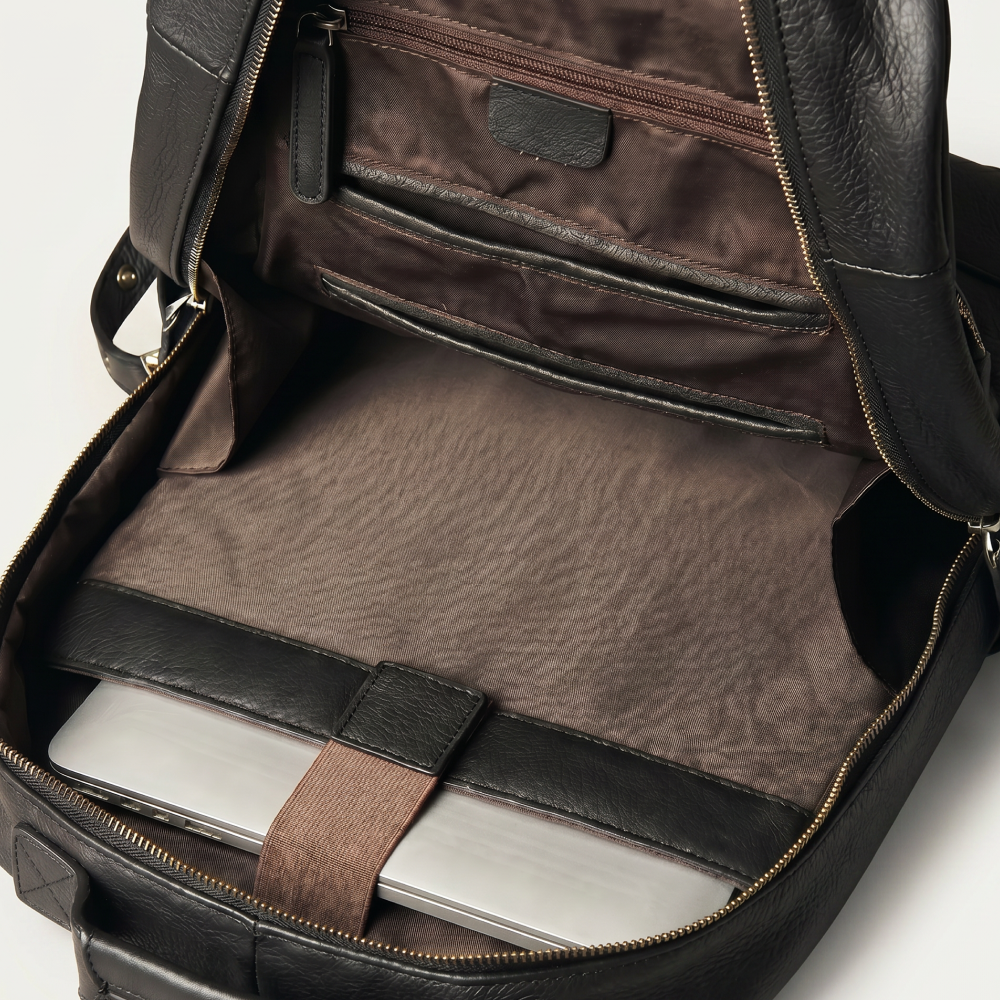 Mochila de Couro Legítimo Masculina Full Grain Premium