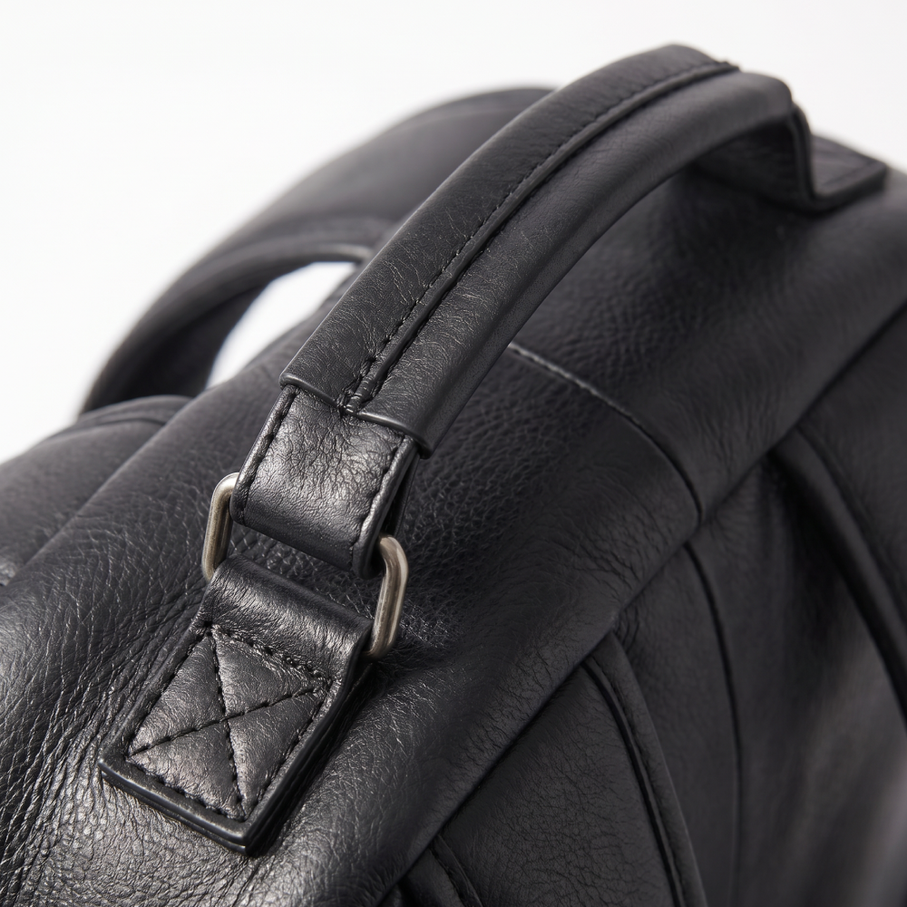 Mochila de Couro Legítimo Masculina Full Grain Premium