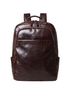 Mochila de Couro Legítimo Masculina Notebook 16 polegadas