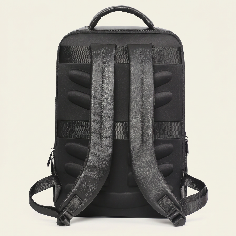 Mochila de Couro Legítimo Masculina Grande 55 Litros