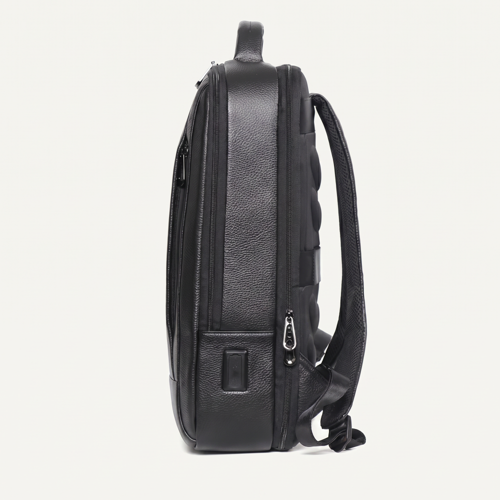 Mochila de Couro Legítimo Masculina Grande 55 Litros