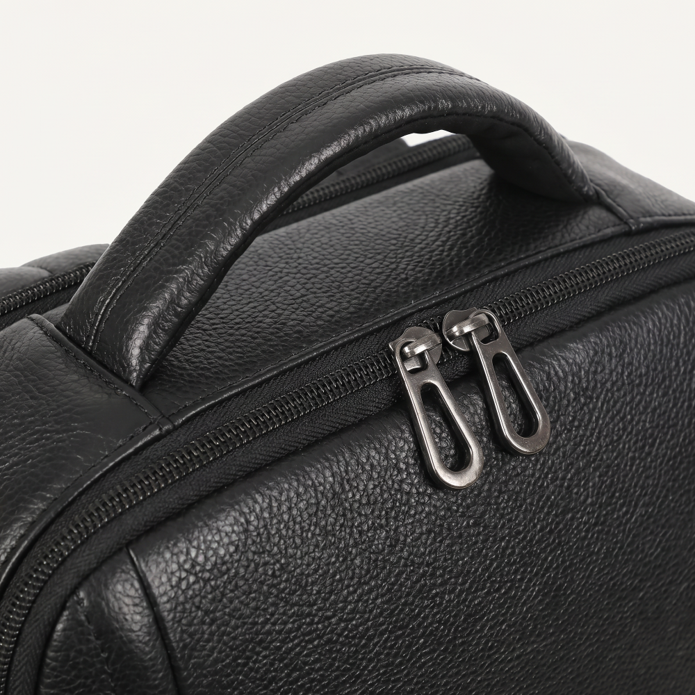 Mochila de Couro Legítimo Masculina Grande 55 Litros