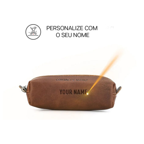 Estojo de Couro Hephaestus Personalizado