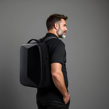 Mochila Antifurto Impermeável Porta USB Expansível 30L