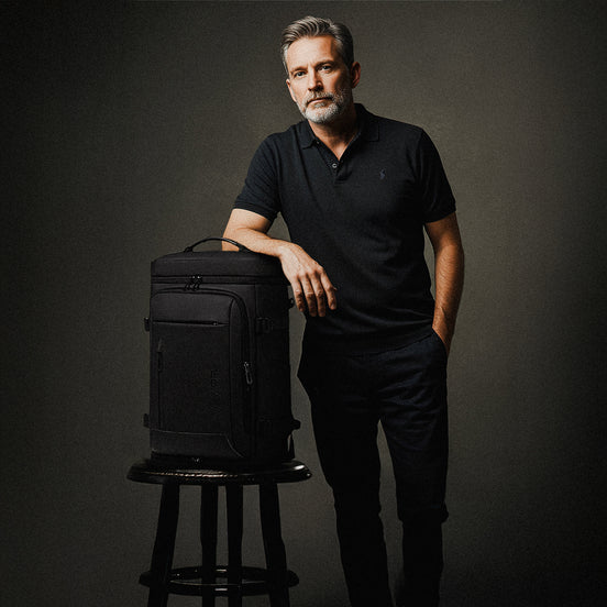 Mochila de Viagem Impermeável Expansível 20L - 35L Fenruien