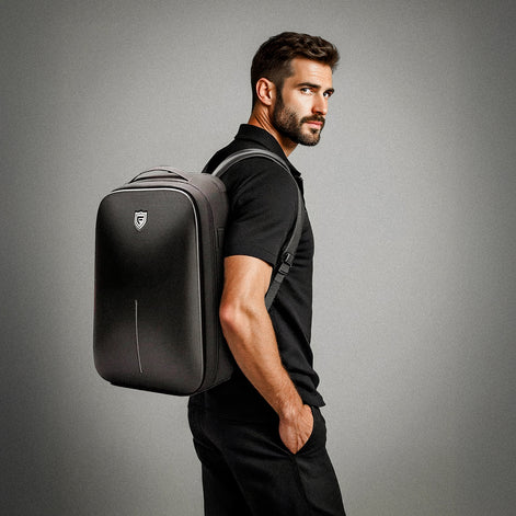 Mochila de Viagem Impermeável Expansível 25L - 33L Fenruien