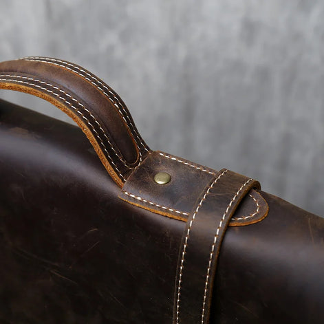 Maleta de Couro Legítimo Executiva Hephaestus