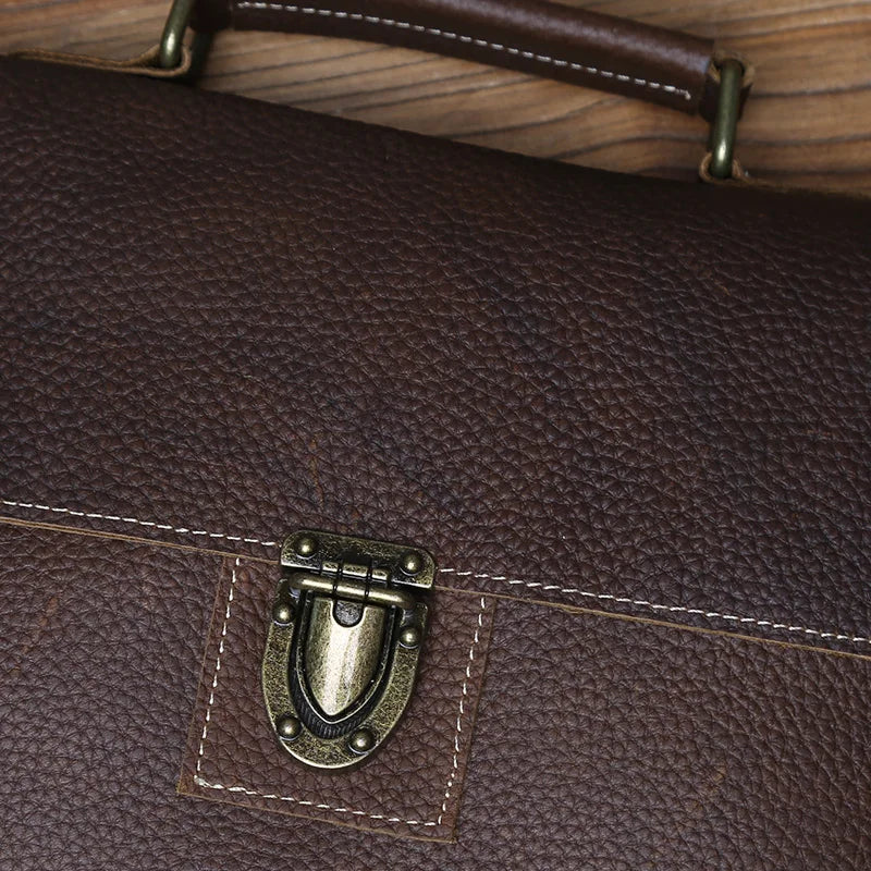 Maleta Executiva Empresarial Couro Legítimo Hephaestus Hermes