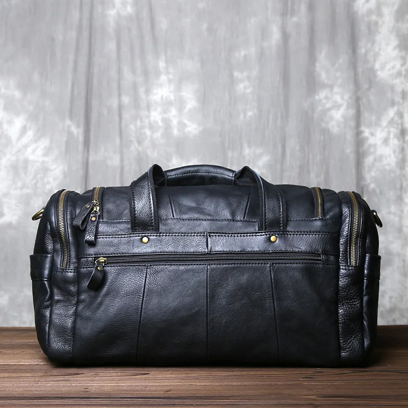 Mala de Viagem de Couro Legítimo Hephaestus