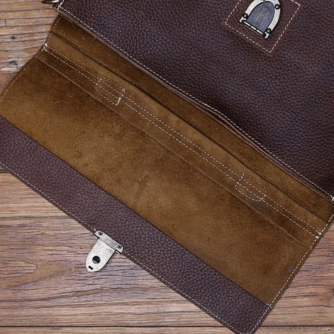 Maleta Executiva Empresarial Couro Legítimo Hephaestus Hermes