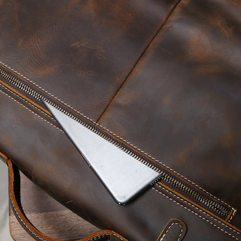 Maleta de Couro Legítimo Executiva Hephaestus