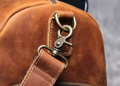 Mala Bolsa de Couro Legítimo Hephaestus Atlas