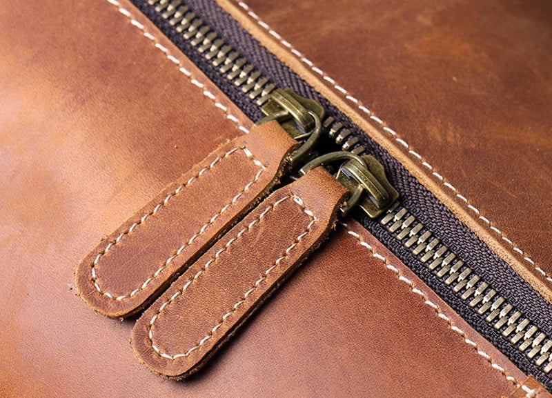 Mala Bolsa de Couro Legítimo Hephaestus Atlas