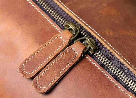 Mala Bolsa de Couro Legítimo Hephaestus Atlas