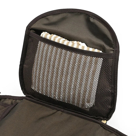 Mala Bolsa de Couro Legítimo Bege Hephaestus