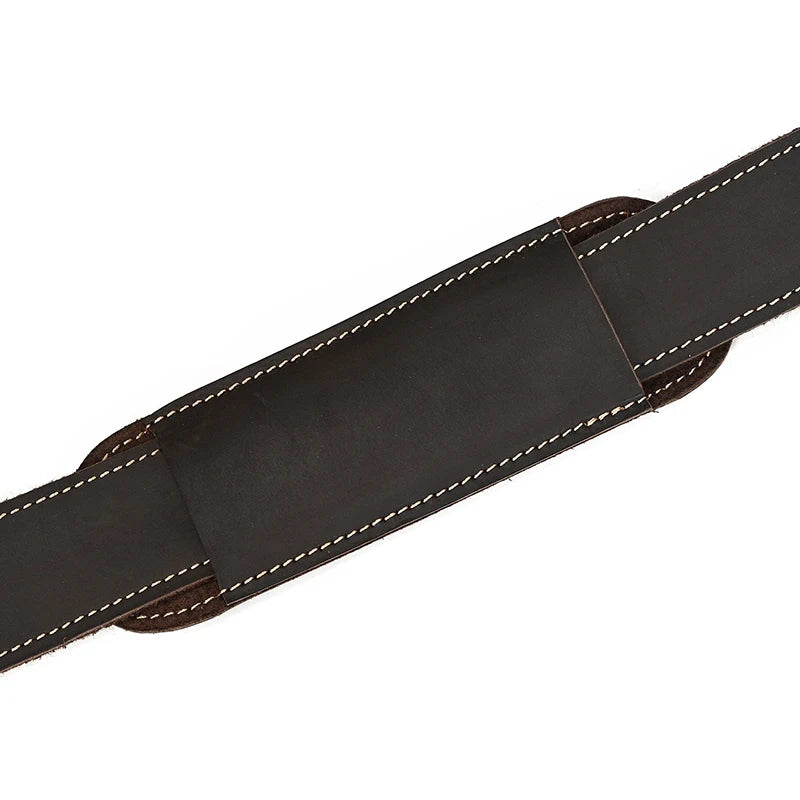 Mala Bolsa de Couro Legítimo Bege Hephaestus