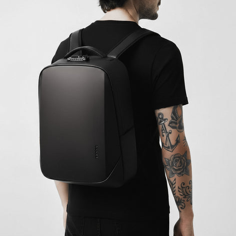 Mochila Antifurto Impermeável com Senha e Porta USB