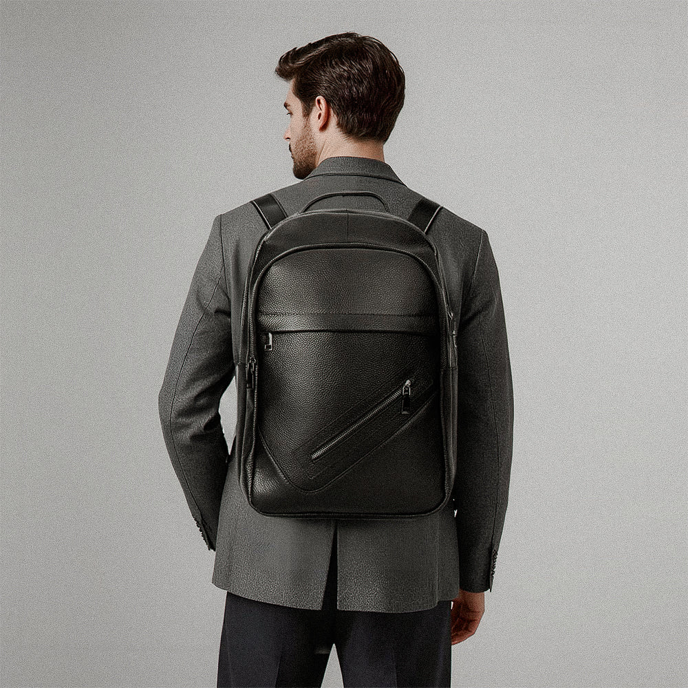 Mochila Executiva de Couro Legítimo Hephaestus