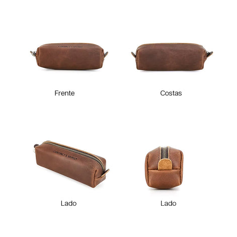 Estojo de Couro Hephaestus Personalizado