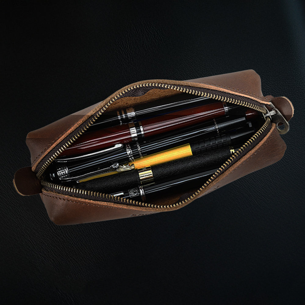 Estojo de Couro Hephaestus Personalizado