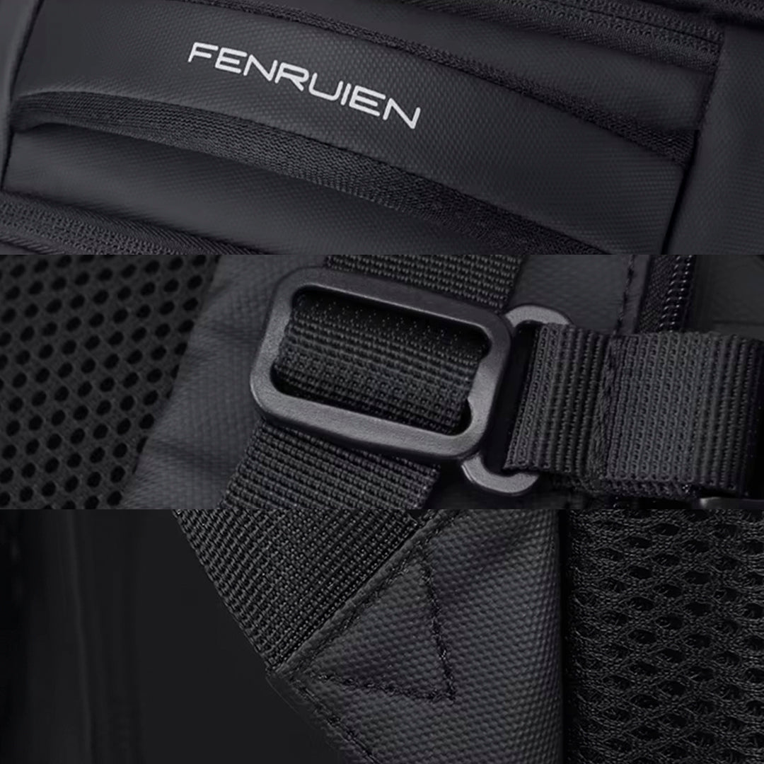 Mochila Antifurto Impermeável Porta USB Expansível 30L