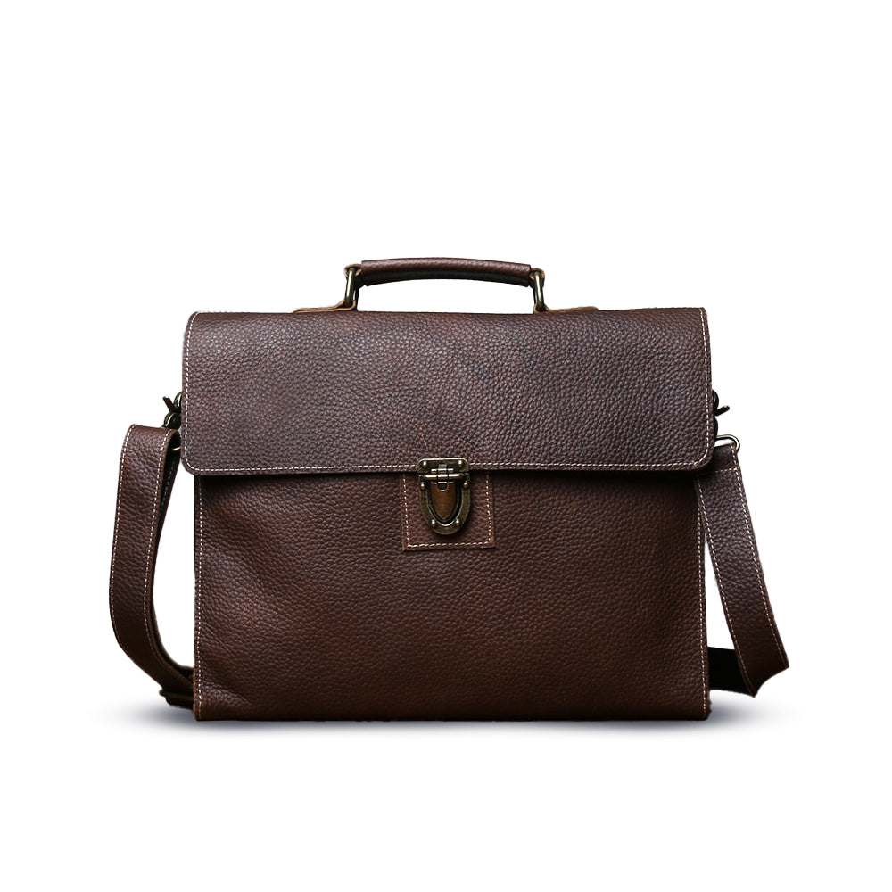 Maleta Executiva Empresarial Couro Legítimo Hephaestus Hermes