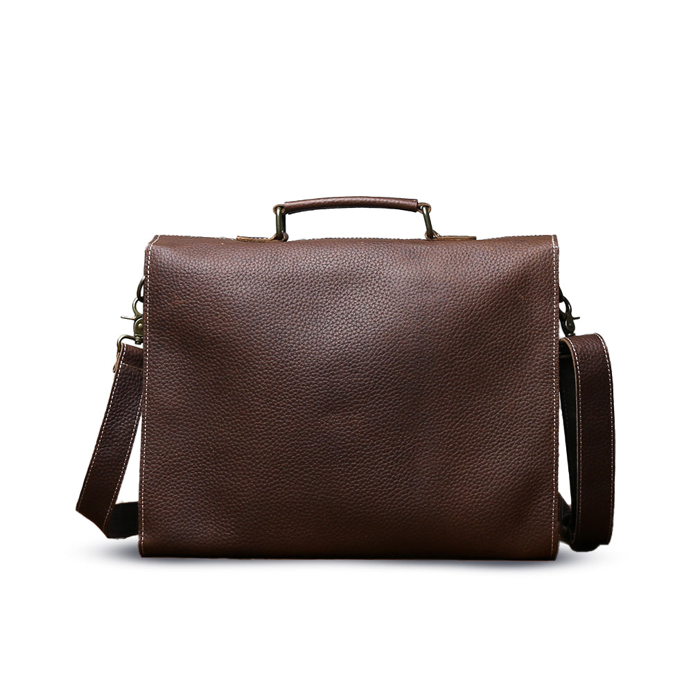 Maleta Executiva Empresarial Couro Legítimo Hephaestus Hermes