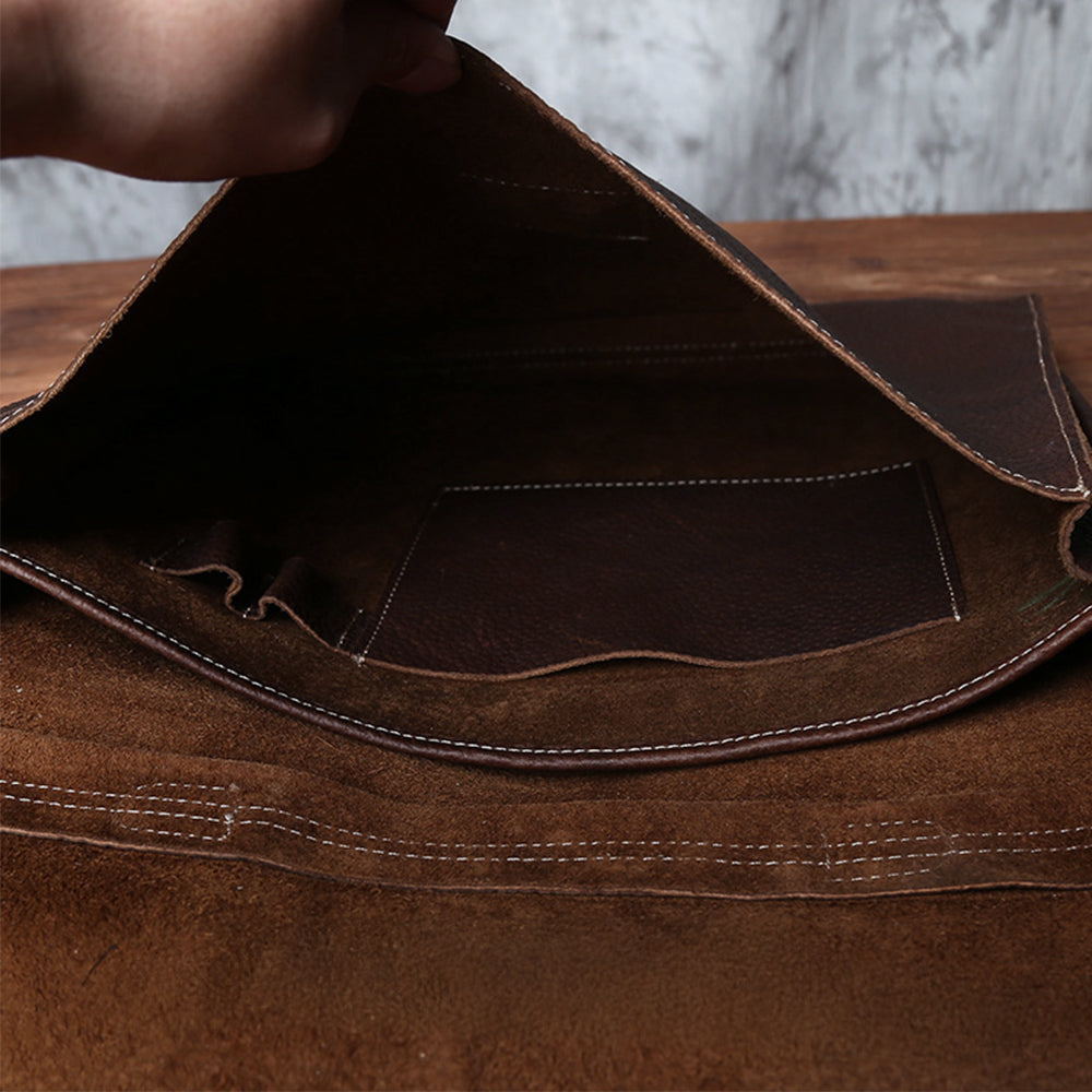 Maleta Executiva Empresarial Couro Legítimo Hephaestus Hermes