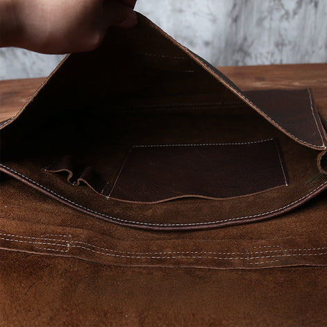 Maleta Executiva Empresarial Couro Legítimo Hephaestus Hermes