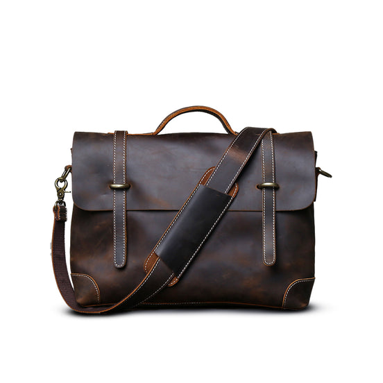 Maleta de Couro Legítimo Executiva Hephaestus