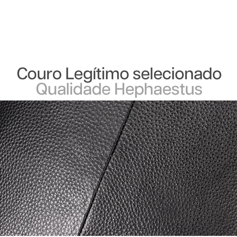 Mochila Executiva de Couro Legítimo Hephaestus