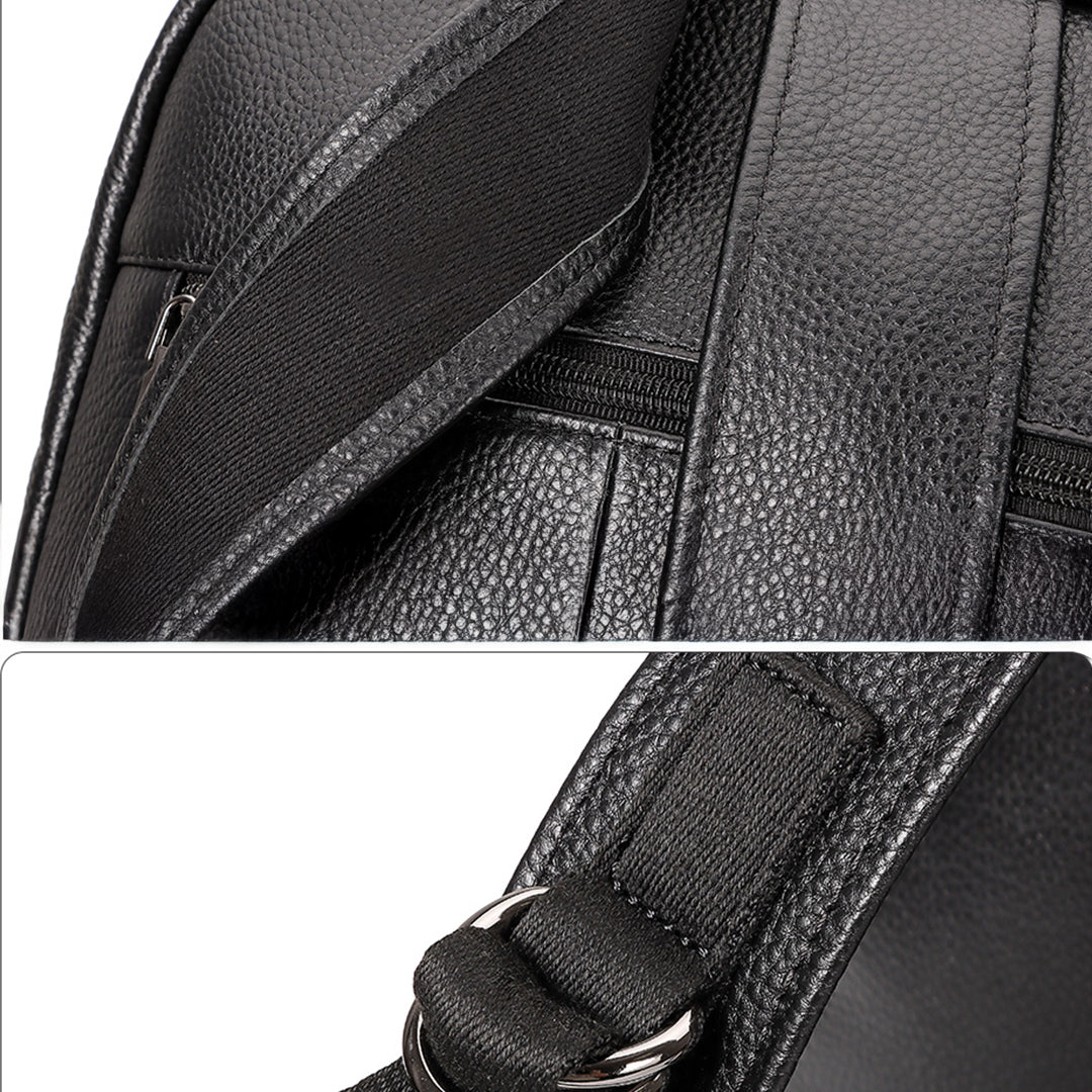 Mochila Executiva de Couro Legítimo Hephaestus