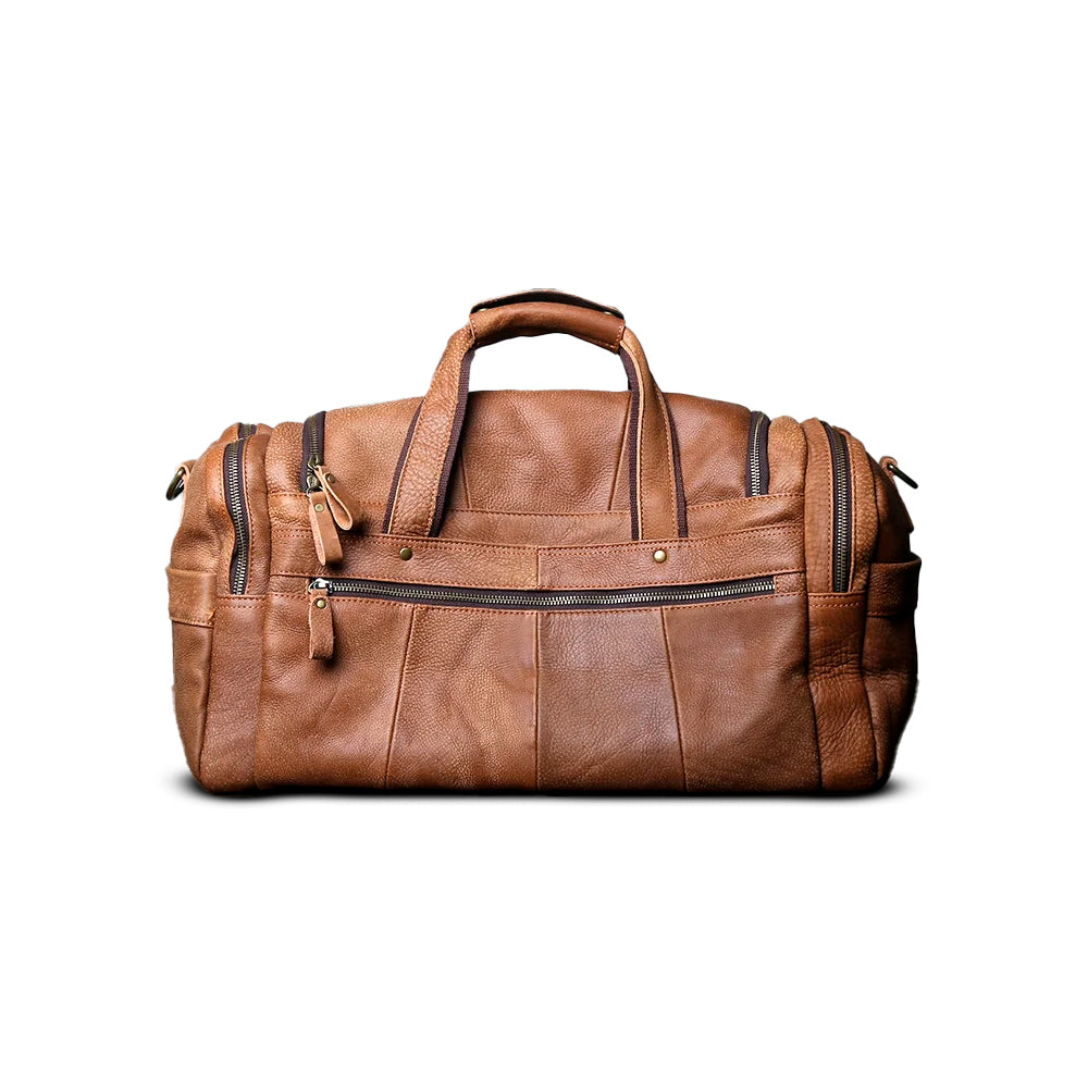 Mala de Viagem de Couro Legítimo Hephaestus