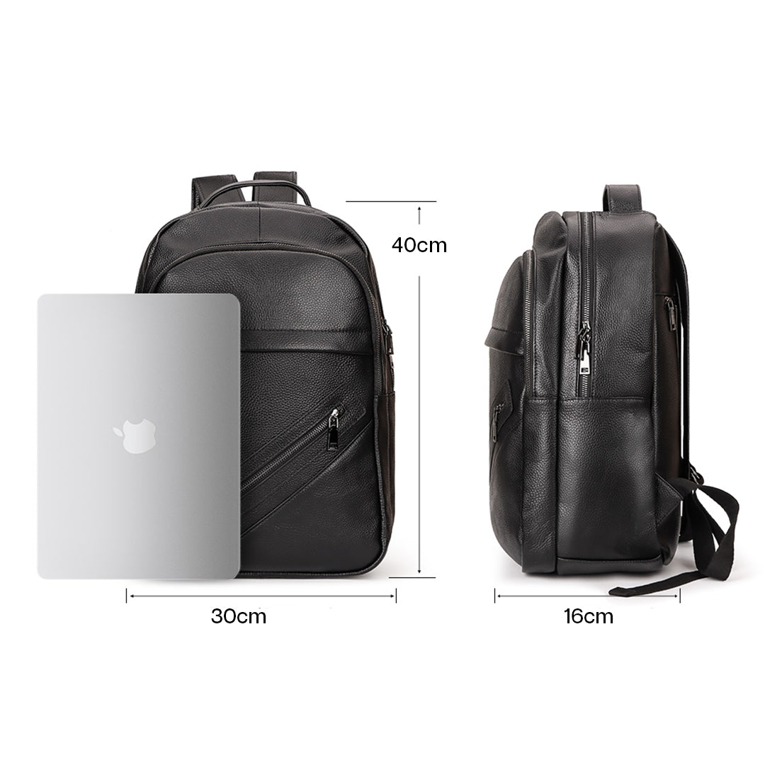 Mochila Executiva de Couro Legítimo Hephaestus