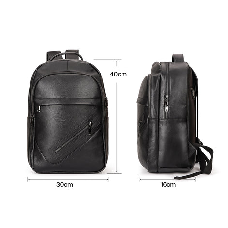 Mochila Executiva de Couro Legítimo Hephaestus