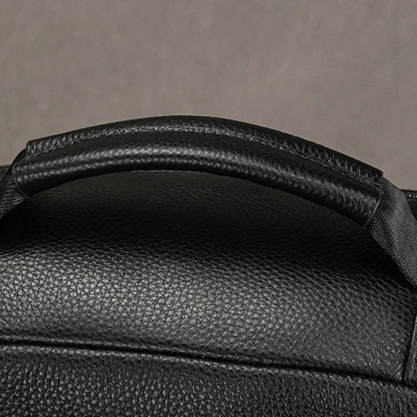 Mochila Executiva de Couro Legítimo para Notebook 15.6 Hephaestus