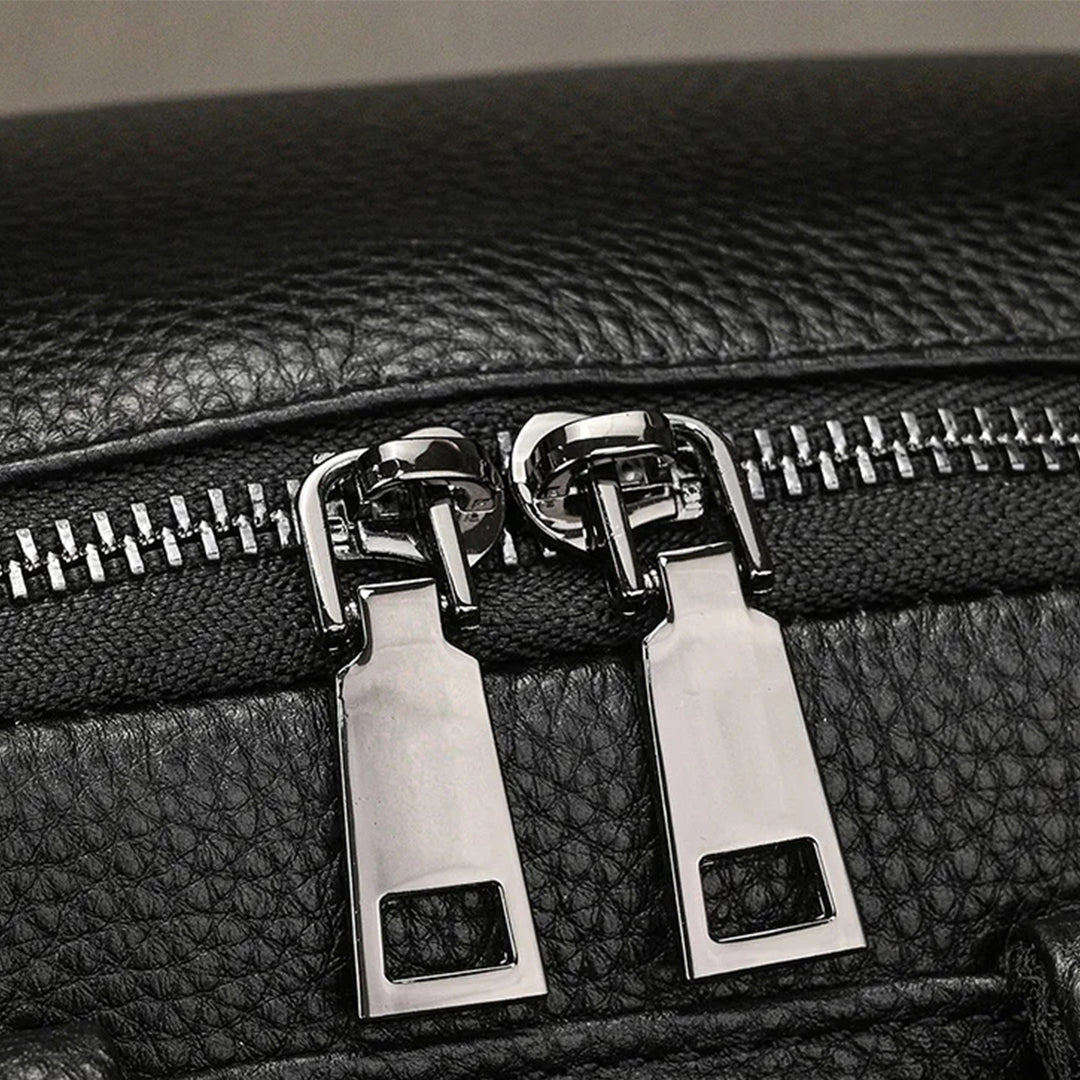 Mochila Executiva de Couro Legítimo para Notebook 15.6 Hephaestus